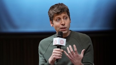 At IIT Delhi, Sam Altman said young people should build their own intuition for AI’s future. (PTI) At IIT Delhi, Sam Altman said young people should build their own intuition for AI’s future. (PTI)