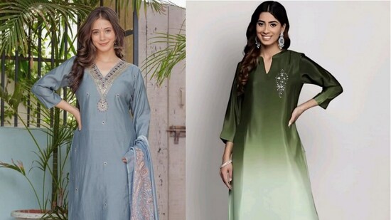 Modal silk kurta sets for women: Perfect for summer season (Pinterest)