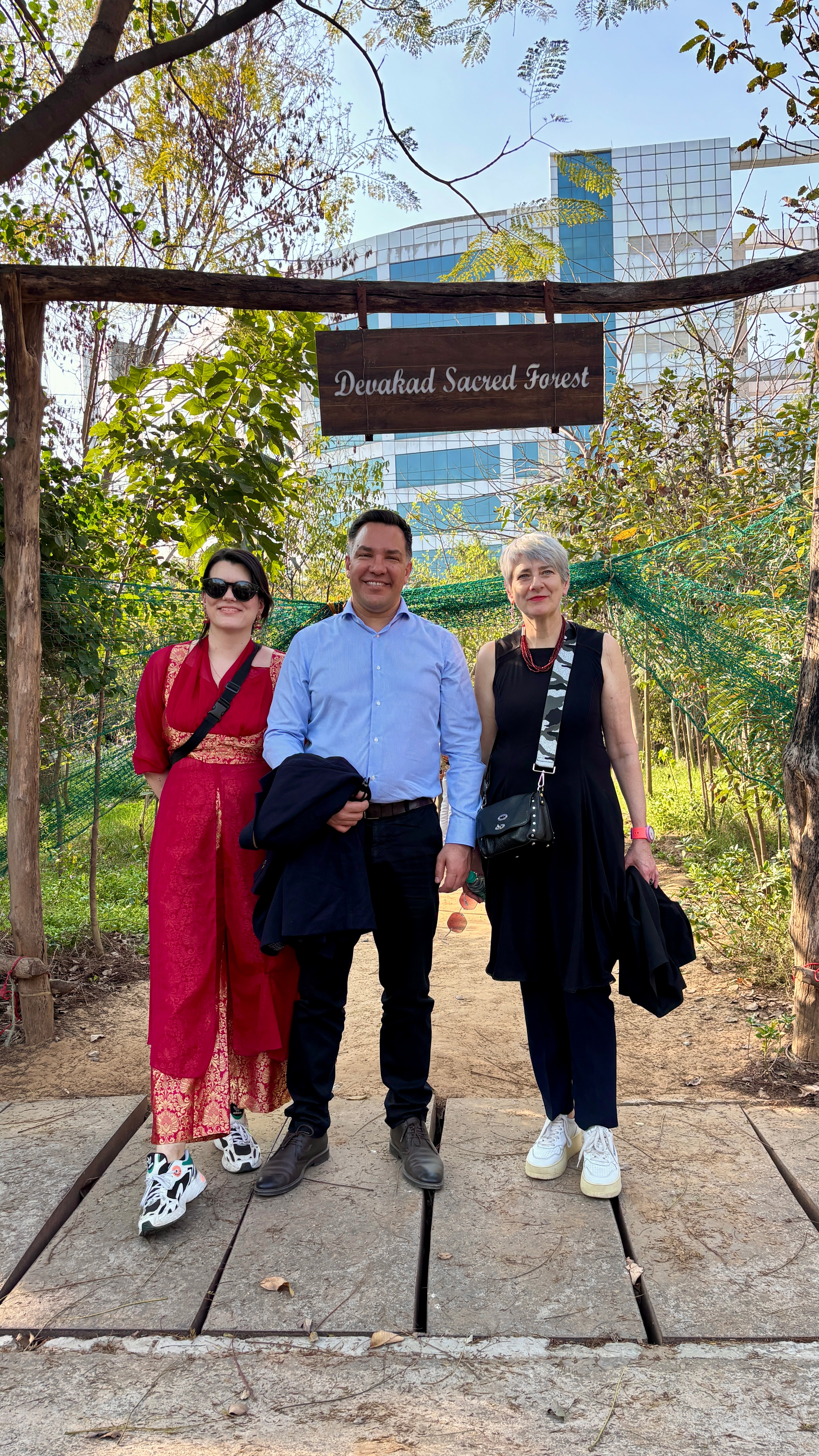 Extreme right: Dr Ingrid Kissling, Director, BFH, Bern University, Switzerland with her team