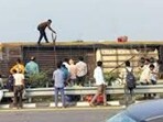 The bus was authorised to operate with 16 sleeper berths and 32 seats, but investigators found the internal structure had been modified to create 43 sleeper berths. (File)