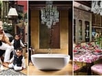 Inside Sabyasachi Mukherjee's home in Kolkata. 