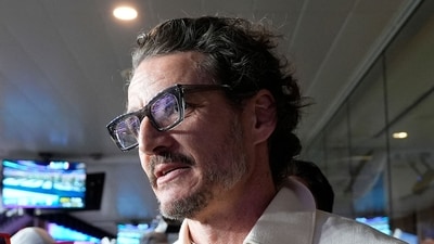 Pedro Pascal is seen in the stands during Super Bowl LX at Levi's Stadium in Santa Clara, California. (Getty Images via AFP) Pedro Pascal is seen in the stands during Super Bowl LX at Levi's Stadium in Santa Clara, California. (Getty Images via AFP)