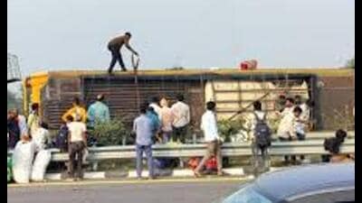 The bus was authorised to operate with 16 sleeper berths and 32 seats, but investigators found the internal structure had been modified to create 43 sleeper berths. (File) The bus was authorised to operate with 16 sleeper berths and 32 seats, but investigators found the internal structure had been modified to create 43 sleeper berths. (File)