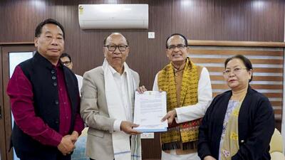 Union Agriculture Minister Shivraj Singh Chouhan approved the construction of five thousand new houses for the rehabilitation of the internally displaced persons (IDPs) in Manipur under the Pradhan Mantri Awas Yojana – Gramin (PMAY–G). (Handout) Union Agriculture Minister Shivraj Singh Chouhan approved the construction of five thousand new houses for the rehabilitation of the internally displaced persons (IDPs) in Manipur under the Pradhan Mantri Awas Yojana – Gramin (PMAY–G). (Handout)