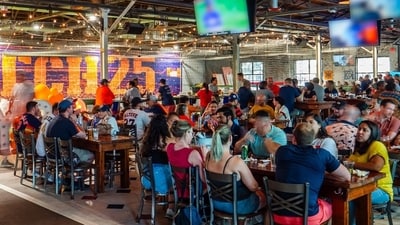 The thrills and communities coming together to watch a game in Houston. (Brand USA)