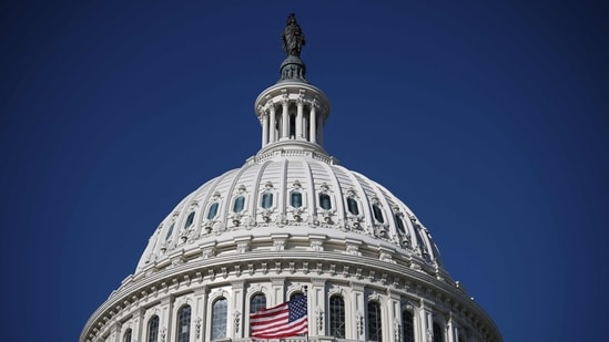 The Capitol on February 24 in Washington, DC. ahead of President Donald Trump's annual State of the Union address. (Getty Images via AFP)
