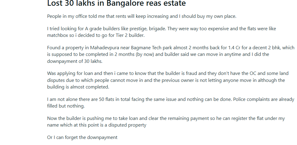A post shared by a Reddit user. (Screengrab (Reddit)) A post shared by a Reddit user. (Screengrab (Reddit))