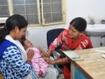 Dehradun: Over 32 lakh children will be immunized free of cost under a special Measles-Rubella vaccination campaign in Uttarakhand/Pic by Vinay Santosh Kumar/HT Photo (PIC FOR REPRESENTATION)