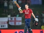 England captain Harry Brook celebrates his century against Pakistan at the Pallekele International Cricket Stadium in Kandy England captain Harry Brook celebrates his century against Pakistan at the Pallekele International Cricket Stadium in Kandy