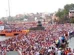 File photo of Simhastha Kumbh Mela at Nashik (PTI) File photo of Simhastha Kumbh Mela at Nashik (PTI)