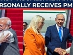 Netanyahu breaks protocol again for PM Modi, warm hugs & private chat Netanyahu breaks protocol again for PM Modi, warm hugs & private chat