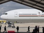 The plane of India's Prime Minister Narendra Modi taxies on the tarmac after arriving at Ben Gurion Airport near Tel Aviv on February 25, 2026. Modi flew to Israel on February 25, for a two-day visit to deepen ties with a key trade and defence partner, stirring criticism at home. The plane of India's Prime Minister Narendra Modi taxies on the tarmac after arriving at Ben Gurion Airport near Tel Aviv on February 25, 2026. Modi flew to Israel on February 25, for a two-day visit to deepen ties with a key trade and defence partner, stirring criticism at home.