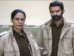 Mona Singh and Barun Sobti in Kohrra Season 2 (Still from Kohrra Season 2)