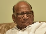 NCP (SP) president Sharad Pawar was discharged from Ruby Hall Clinic on Wednesday morning after undergoing treatment for mild dehydration, hospital authorities said. (HT FILE)