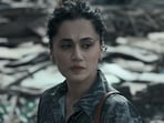 Assi box office collection day 6: Taapsee Pannu in a still from the film. Assi box office collection day 6: Taapsee Pannu in a still from the film.
