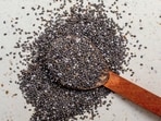 Chia seeds are loaded with soluble fibre but need to be soaked before consumption. 