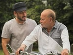 Salman Khan with father, veteran screenwriter Salim Khan. Salim had a minor brain haemorrhage. Salman Khan with father, veteran screenwriter Salim Khan. Salim had a minor brain haemorrhage.