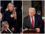 Charlie Kirk's widow Erika was acknowledged during the State of the Union address by Trump on Tuesday