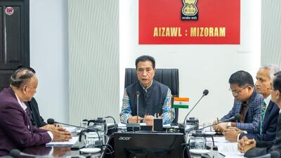 Mizoram chief minister Lalduhoma. (X) Mizoram chief minister Lalduhoma. (X)