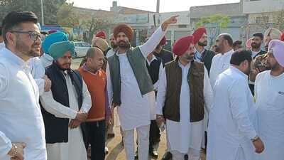 Punjab Congress chief Amarinder Singh Raja Warring at the Barnala rally venue. (HT File) Punjab Congress chief Amarinder Singh Raja Warring at the Barnala rally venue. (HT File)