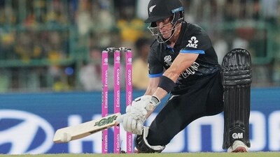 Cole McConchie played a fluent cameo after coming in to replace James Neesham. He scored a quickfire 31*, and got the momentum flowing back in New Zealand's direction. The Kiwis ended up hammering 70 runs in the last four overs of the innings. (AP)