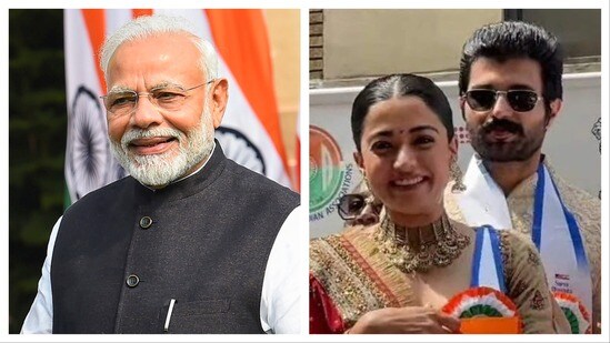 రష్మిక, విజయ్ కు ప్రధాని మోదీ శుభాకాంక్షలు