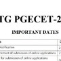 టీజీ పీజీఈసెట్ 2026