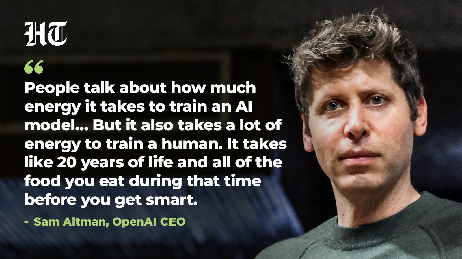 Sam Altman said something really absurd while at the India AI Summit in New Delhi last week. Sam Altman said something really absurd while at the India AI Summit in New Delhi last week.