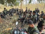The exchange of fire broke out in a forest along the Indravati river in the morning when a joint team of security forces was out on an anti-Naxalite operation.