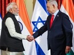 Jerusalem [Israel], Feb 26 (ANI): Prime Minister Narendra Modi and Israeli Prime Minister Benjamin Netanyahu at a joint press meet, in Jerusalem on Thursday. (Narendra Modi Photo Gallery/ANI Photo)
