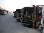 Bilaspur, Manesar and Gurgaon Sadar topped fatal crash counts. Report urges micro-audits, stricter enforcement and speed control in key zones. (HT Archive)