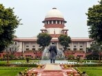 A view of the Supreme Court of India (SCI) building, in New Delhi 