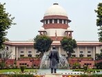 A view of the Supreme Court of India (SCI) building, in New Delhi 