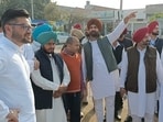 Punjab Congress chief Amarinder Singh Raja Warring at the Barnala rally venue. (HT File) Punjab Congress chief Amarinder Singh Raja Warring at the Barnala rally venue. (HT File)