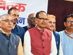 Shivraj Singh Chouhan, Union agriculture minister, at Indian Institute of Vegetable Research in Varanasi on February 26. (HT photo) Shivraj Singh Chouhan, Union agriculture minister, at Indian Institute of Vegetable Research in Varanasi on February 26. (HT photo)