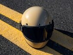 A techie alleged that his helmet was stolen and replaced with an old, broken one. (Representative image). 