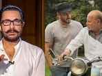 Aamir Khan shares Salim Khan's health update.