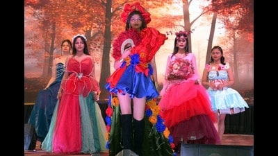 A fashion show in progress as part of Amiphoria 2026 (HT Photo)