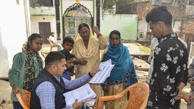 Any corrections or updates can be made by submitting Form-8 through the booth level officer or online via voters.eci.gov.in or the ECINET app, one-stop digital platform for all election-related information and services, officials said. (PTI Photo) Any corrections or updates can be made by submitting Form-8 through the booth level officer or online via voters.eci.gov.in or the ECINET app, one-stop digital platform for all election-related information and services, officials said. (PTI Photo)
