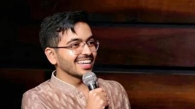 Known for anecdotal storytelling and sharp sarcasm, Samtani’s comedy leans into the conversational and the reflective. (YouTube) Known for anecdotal storytelling and sharp sarcasm, Samtani’s comedy leans into the conversational and the reflective. (YouTube)