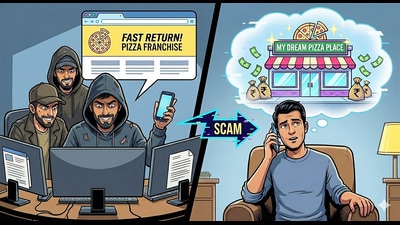 On January 31, the victim, Raman, approached the police, stating that he had applied for a Domino’s franchise online in October last year. (HT)