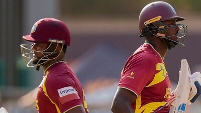 West Indies were reeling at 83/7 when Romario Shepherd joined Jason Holder in the middle. Both added 89 runs off 59 balls to give their bowlers something to bowl with. Holder scored 49 off 31 balls, while Shepherd remained unbeaten on 52 off 37 balls.&nbsp;&nbsp; (PTI)