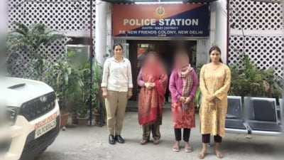 A case was registered on Tuesday, following which investigators analysed footage from more than 350 CCTV cameras and traced the suspects’ movement to Vaishali. (ANI) A case was registered on Tuesday, following which investigators analysed footage from more than 350 CCTV cameras and traced the suspects’ movement to Vaishali. (ANI)