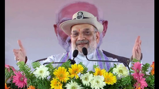 Union Home Minister Amit Shah (ANI Video Grab)
