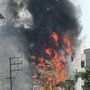 జూబ్లీహిల్స్ లో అగ్ని ప్రమాదం 