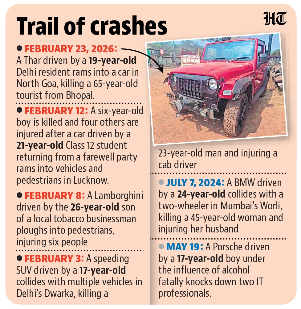 Trail of crashes Trail of crashes