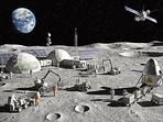 Could in-space manufacturing potentially help build habitation and other infrastructure on the moon? (Via Google Gemini)