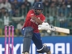 England's Rehan Ahmed. (AP)