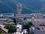 A drone view shows The Warner Bros. studio lot in Burbank, California, U.S., December 8,  2025. REUTERS/Mike Blake/File Photo
