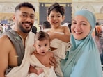 Gauahar Khan and Zaid Darbar finally reveal the face of their second son Farwaan.